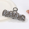 Alloy Electroplated Women's Rhinestone Pearl Hair Shark Clip With Bow Design