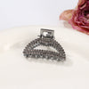 Alloy Electroplated Women's Rhinestone Pearl Hair Shark Clip With Bow Design