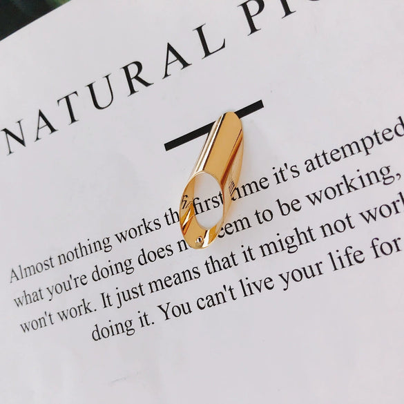 Alloy Electroplating Geometric Round Jewelry Accessories Earrings Pendant