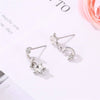 Alloy Electroplating Geometric Star Moon Tassel Women's Ear Jewelry
