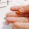 Alloy Electroplating Jewelry Accessories Fan Earring Material