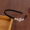 Alloy Electroplating Rhinestone Bow Headband For Women