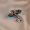 Alloy Enamel Animal Rhinestone Brooch For Women With Electroplating