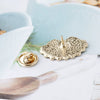 Alloy Enamel Dripping Oil Letters Women's Brooch