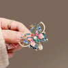 Alloy Enamel Painted Butterfly Women's Brooch With Electroplating