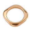 Alloy Exaggerated Geometric Electroplated Spring Bracelet