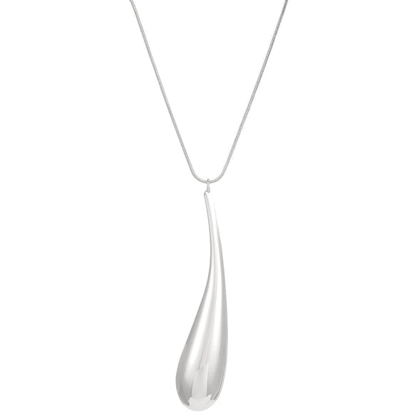 Alloy Exaggerated Punk Style Love Drop Bell Earrings And Necklace With Electroplating