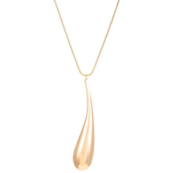Alloy Exaggerated Punk Style Love Drop Bell Earrings And Necklace With Electroplating
