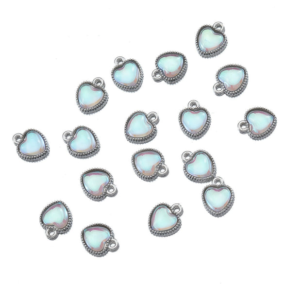 Alloy Fairy Pink Love Pendant Jewelry Accessories Electroplated