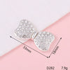 Alloy Fashion Bow Style Painted Mobile Phone Case Jewelry Accessories With Electroplating