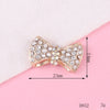 Alloy Fashion Bow Style Painted Mobile Phone Case Jewelry Accessories With Electroplating