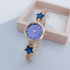 Alloy Fashion Casual Ladies Ocean Heart Bracelet Watch With Round Dial