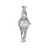 Alloy Fashion Diamond Round Dial Women's Bracelet Watch