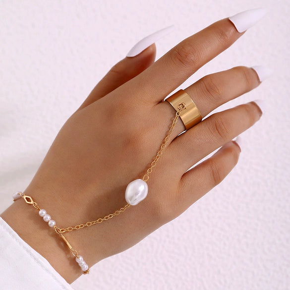 Alloy Fashion Geometric Cut Out Carved Ring Jewelry