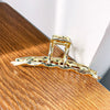 Alloy Fashion Geometric Handmade Metal Hair Grab Clip For Women