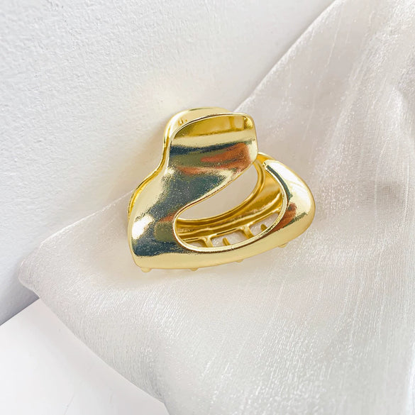 Alloy Fashion Geometric Handmade Metal Hair Grab Clip For Women