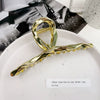Alloy Fashion Geometric Handmade Metal Hair Grab Clip For Women