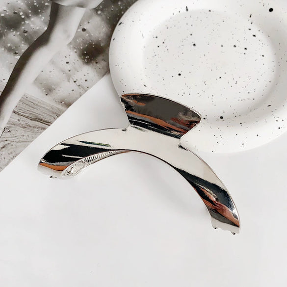 Alloy Fashion Geometric Handmade Metal Hair Grab Clip For Women