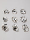 Lady Geometric Alloy Plating Artificial Gemstones Women'S
