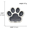 Alloy Fashion Ol Style Cat Paw Brooch With Electroplating
