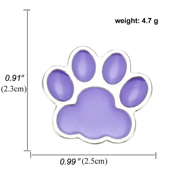 Alloy Fashion Ol Style Cat Paw Brooch With Electroplating