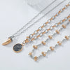 Alloy Fashion Retro Exaggerated Women's Earrings Necklace Set With Small Animal Patterns And Electroplating