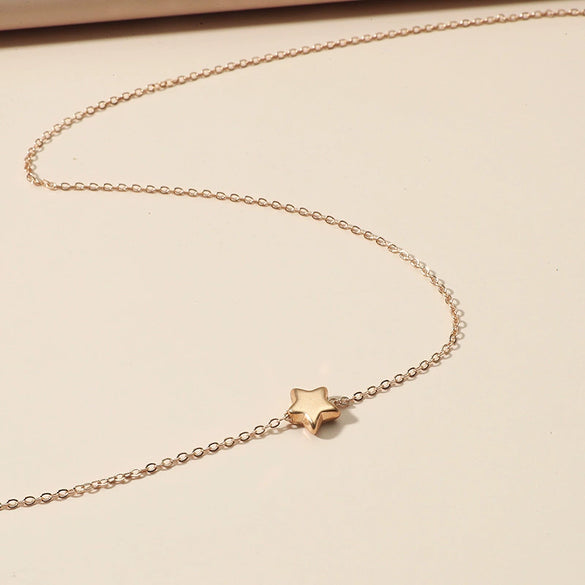 Alloy Fivepointed Star Electroplated Waist Chain Fashion Trend Cold Style Simple And Personal