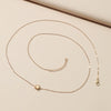 Alloy Fivepointed Star Electroplated Waist Chain Fashion Trend Cold Style Simple And Personal