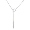 Alloy Fivepointed Star Long Pendant Multilayer Women's Fashion Necklace With Zircon And Geometric Design