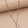 Alloy Fivepointed Star Necklace Electroplating Design For Women