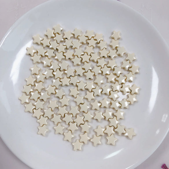 Alloy Fivepointed Star Straight Hole Environmental Protection Handmade Jewelry And Hair Accessories