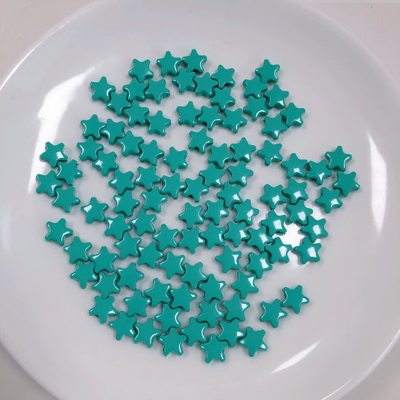 Alloy Fivepointed Star Straight Hole Environmental Protection Handmade Jewelry And Hair Accessories