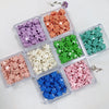 Alloy Fivepointed Star Straight Hole Environmental Protection Handmade Jewelry And Hair Accessories