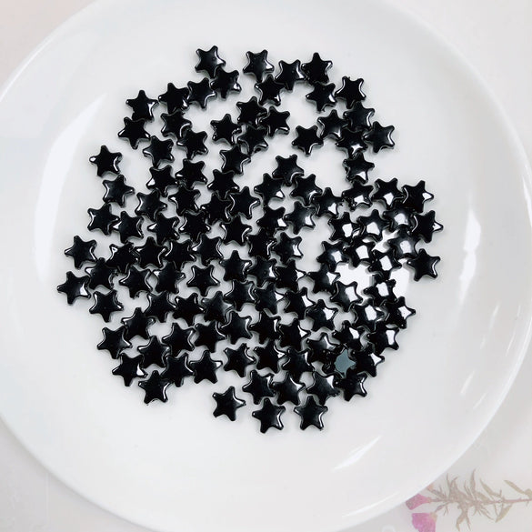 Alloy Fivepointed Star Straight Hole Environmental Protection Handmade Jewelry And Hair Accessories