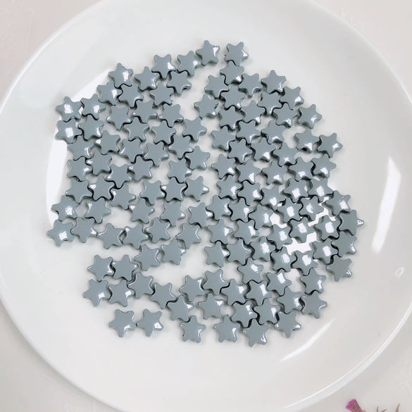 Alloy Fivepointed Star Straight Hole Environmental Protection Handmade Jewelry And Hair Accessories