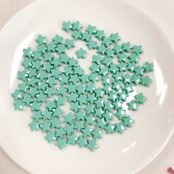 Alloy Fivepointed Star Straight Hole Environmental Protection Handmade Jewelry And Hair Accessories
