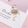 Alloy Flamingo Mobile Phone Shell And Clothing Accessories Electroplating For Women