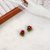 Alloy Flocking Tulip Heart Hairpin Handmade Women's Small Fresh Hair Accessories