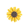 Alloy Flower Brooch And Pin Accessories With Electroplating For Women