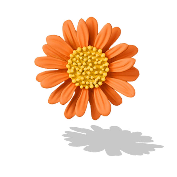 Alloy Flower Brooch And Pin Accessories With Electroplating For Women