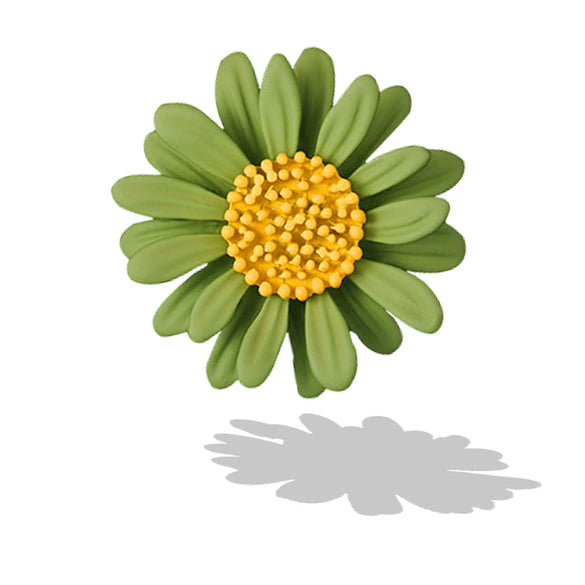 Alloy Flower Brooch And Pin Accessories With Electroplating For Women