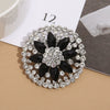 Alloy Flower Brooch Electroplated Clothing Accessories
