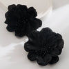 Alloy Flower Crystal Women's Earrings