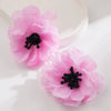 Alloy Flower Crystal Women's Earrings