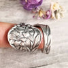 Alloy Flower Distressed Retro Women's Jewelry Ring