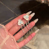 Alloy Flower Dripping Oil Style Women's Earrings