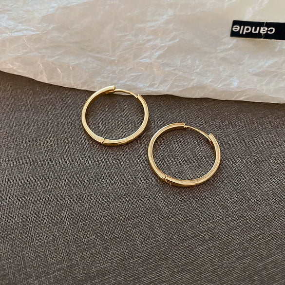 Alloy Flower Geometric Electroplated Women's Earrings