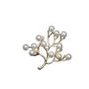 Alloy Flower Pattern Electroplated Fashion Brooch