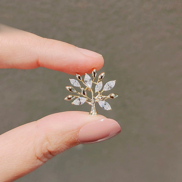 Alloy Flower Pattern Electroplating Women's Brooch