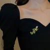 Alloy Flower Pattern Natural Style Women's Brooch With Electroplating Design